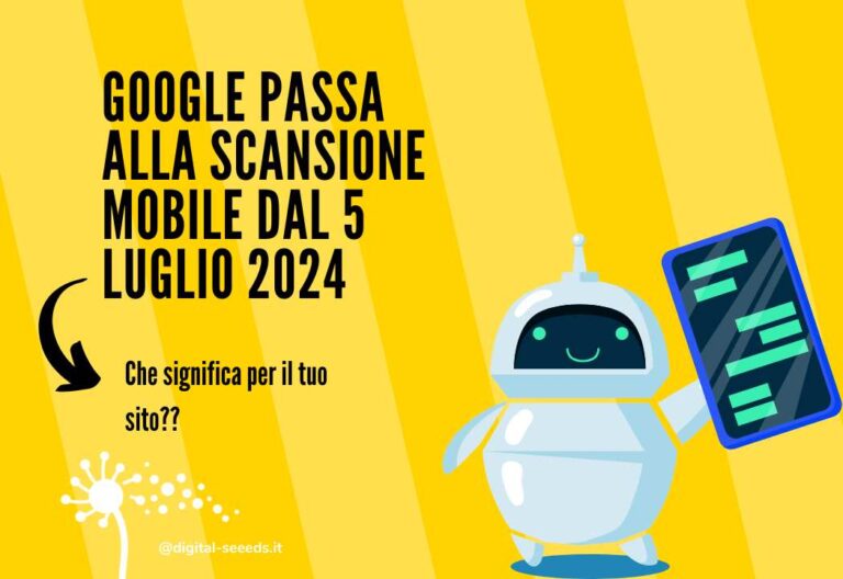 Google passa alla scansione mobile