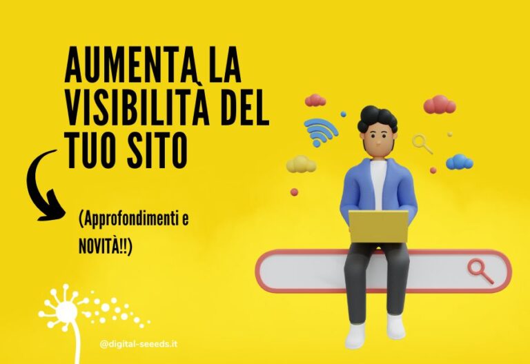 Aumenta la visibilità del tuo sito web