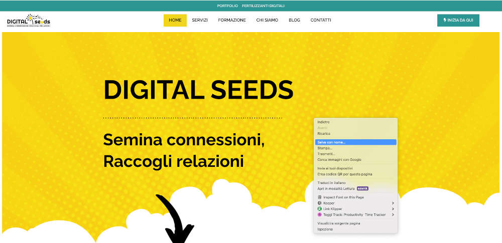 Passare da Wix a Wordpress 1 salva pagine