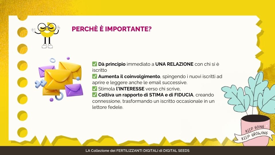 Cos'è una sequenza di benvenuto e perché è essenziale per la tua newsletter 2 sequenza di benvenuto perchè è importante