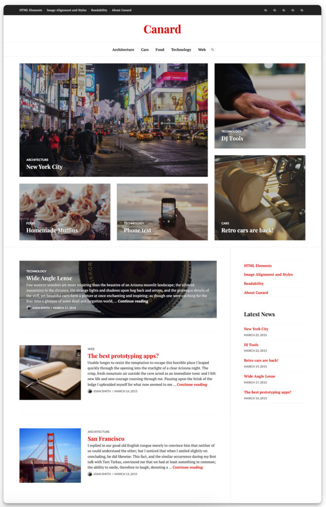 10 tipi di siti web: tipologie, funzionalità e costi 2 10 tipi di sito web: Home di Sito Web Magazine